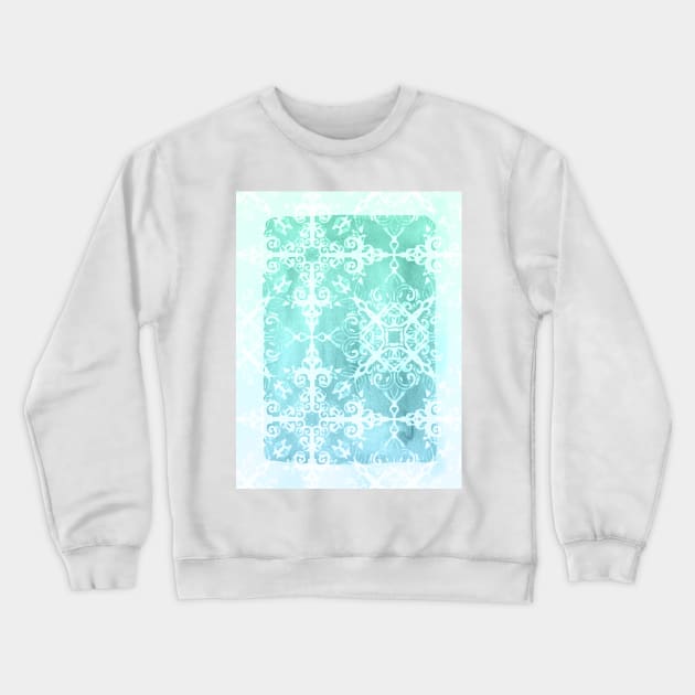 Mermaid's Lace Crewneck Sweatshirt by micklyn